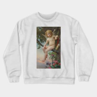 Cupid by Guillaume Seignac Crewneck Sweatshirt